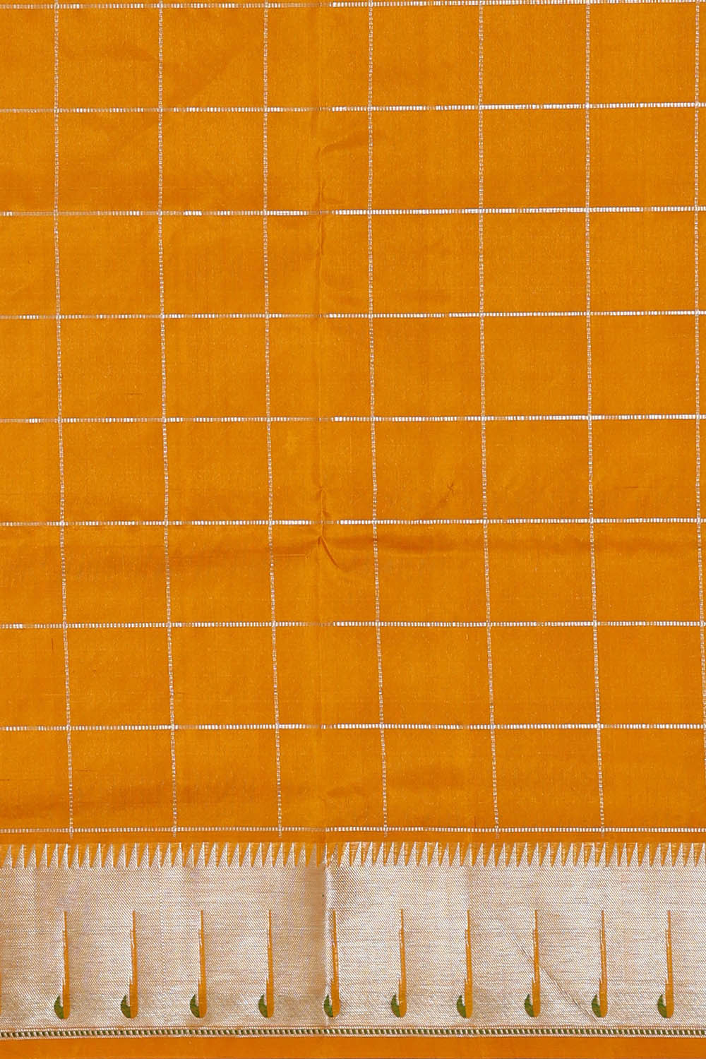 Image of Venkatagiri Silk Maroon Saree